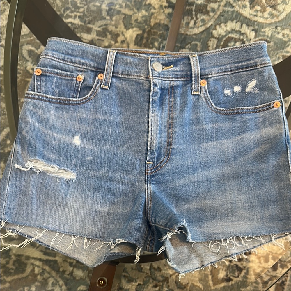 Stylish Blue Denim Women Shorts